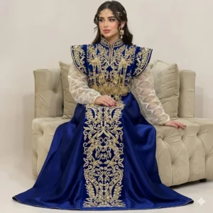 قندورة عنابي أصلية